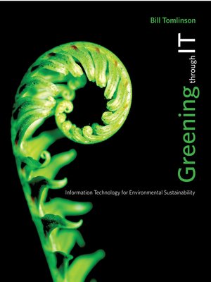 cover image of Greening through IT